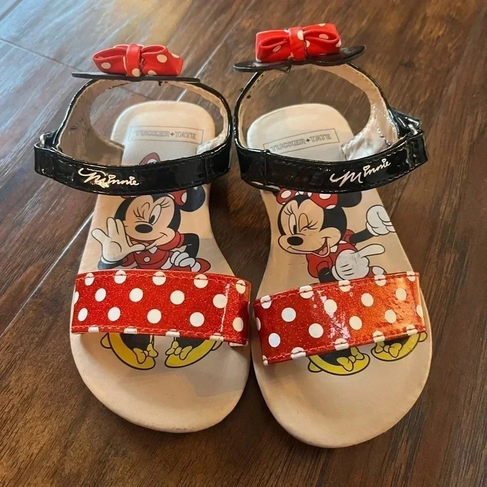 Minnie Mouse Sandals by Tucker & Tate-Size 7 NWOT